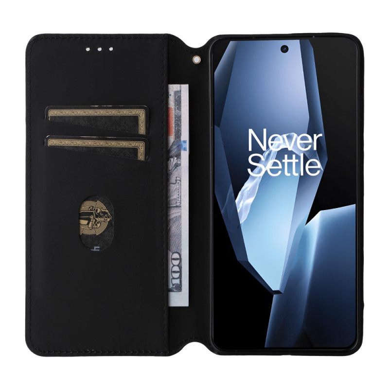 Folio-hoesje Oneplus 13r 3d Diamanten