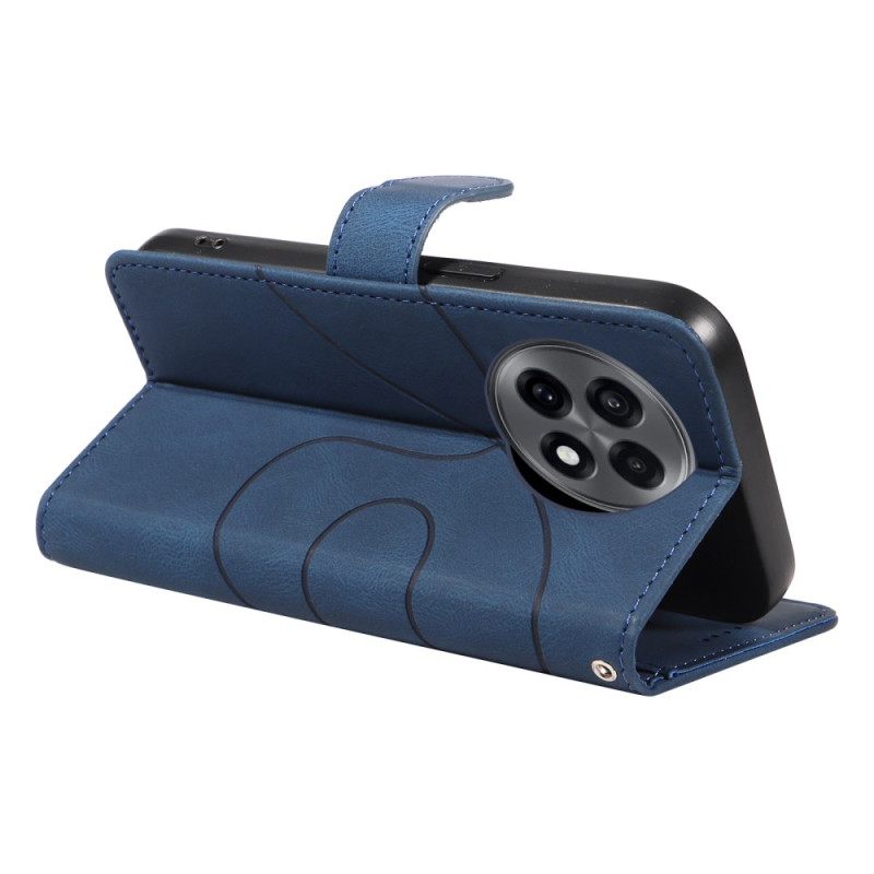 Folio-hoesje Oneplus 13r Golvende Lijnen