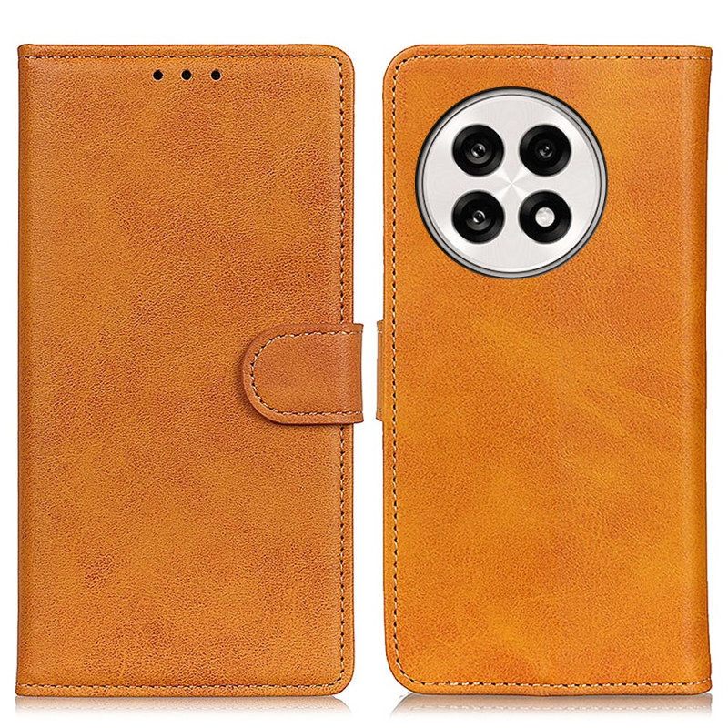 Folio-hoesje Oneplus 13r Mat Kunstleer