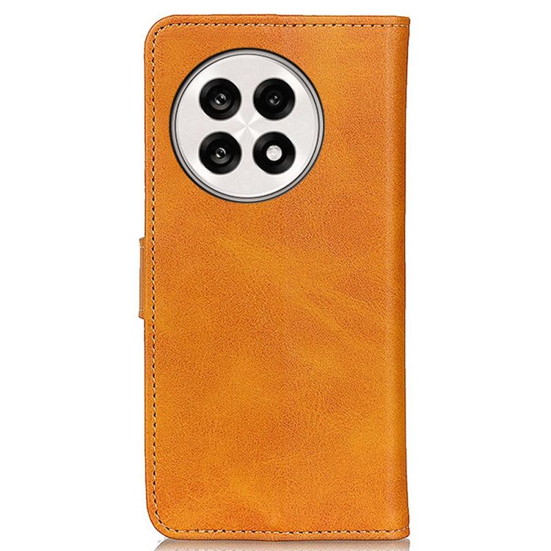 Folio-hoesje Oneplus 13r Mat Kunstleer