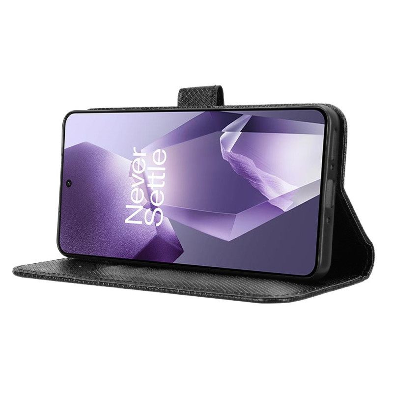 Folio-hoesje Oneplus 13r Telefoonhoesje Bandstippen