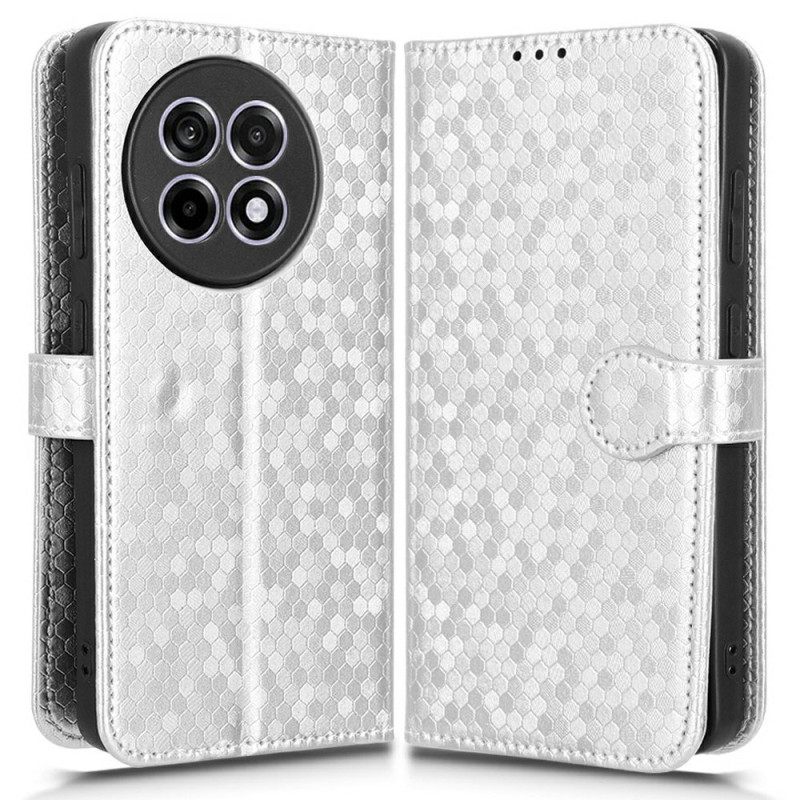 Folio-hoesje Oneplus 13r Telefoonhoesje Glanzende Stippen