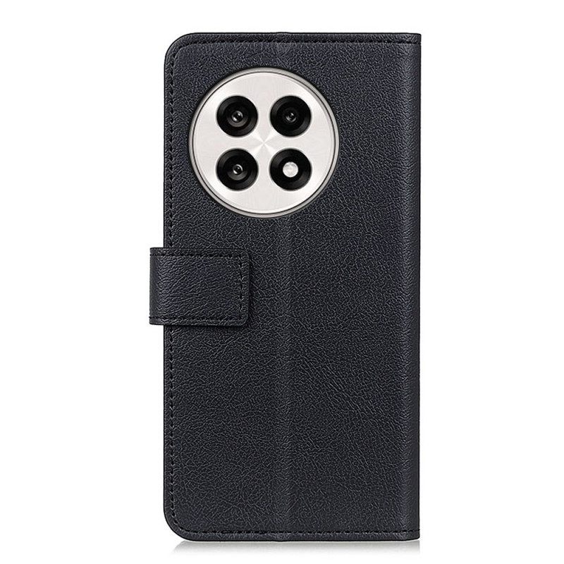 Folio-hoesje Oneplus 13r Telefoonhoesje Klassiek