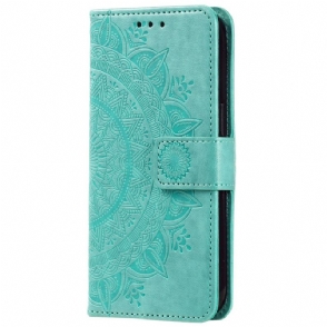 Folio-hoesje Oneplus 13r Telefoonhoesje Mandala Zon
