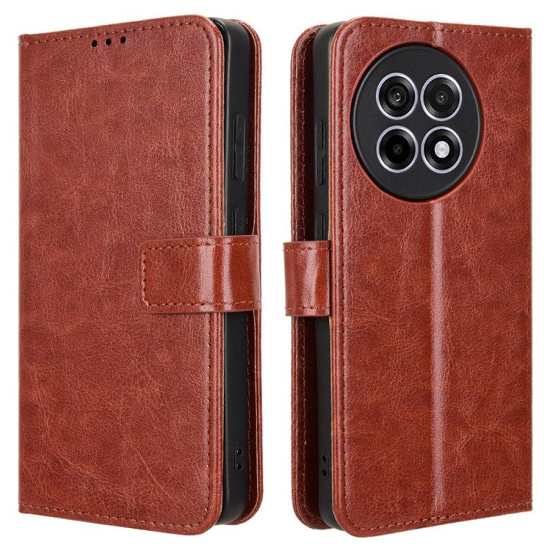 Leren Hoesje Voor Oneplus 13r Opvallend Imitatieleer