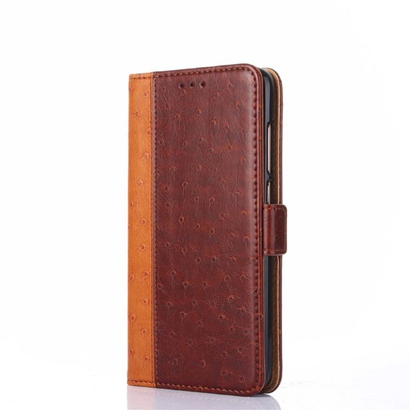 Cover voor OnePlus Nord N10 Folio-hoesje Ulrich Kunstleer