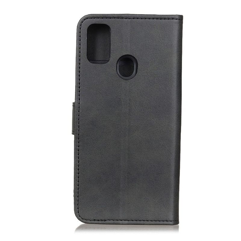 Flip Case voor OnePlus Nord N10 Marius Mat Leereffect