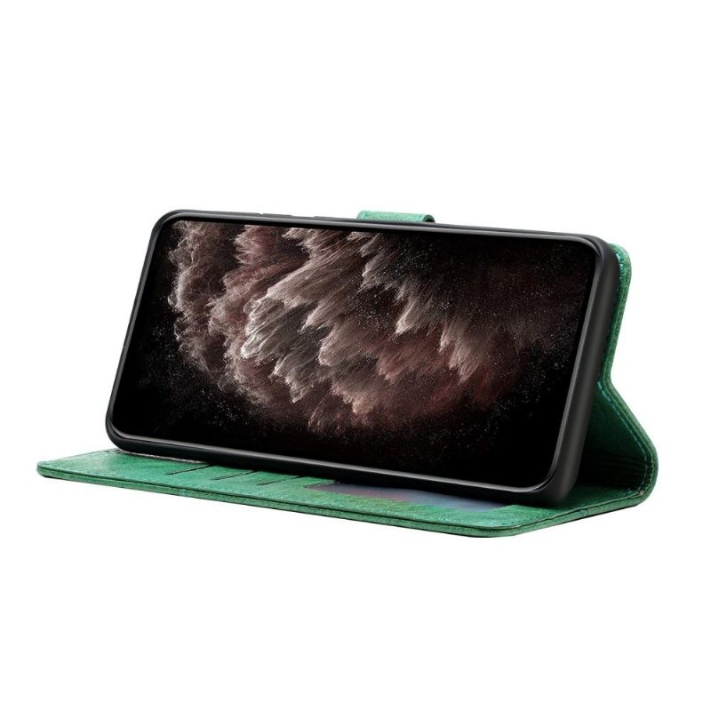 Flip Case voor OnePlus Nord N10 Premium Illustratie Meisje