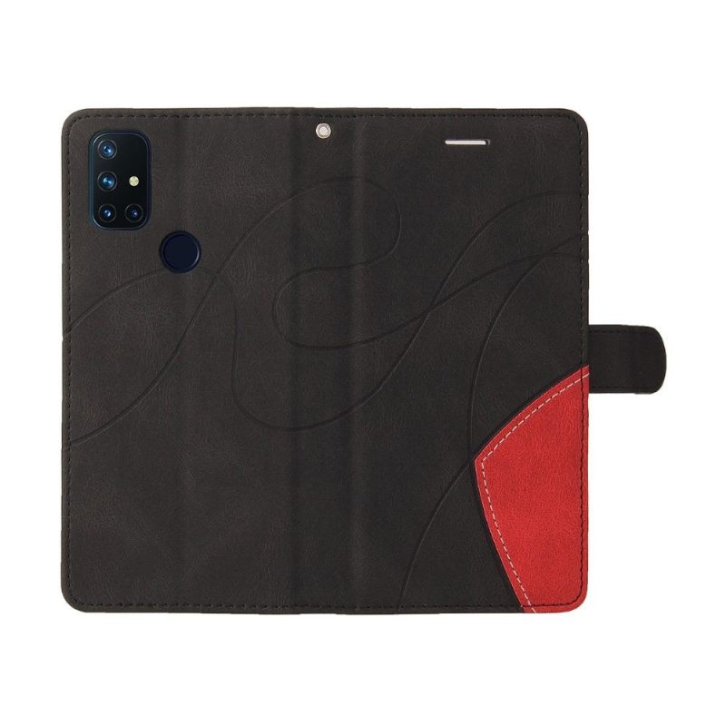 Folio-hoesje voor OnePlus Nord N10 Bicolor Artistiek