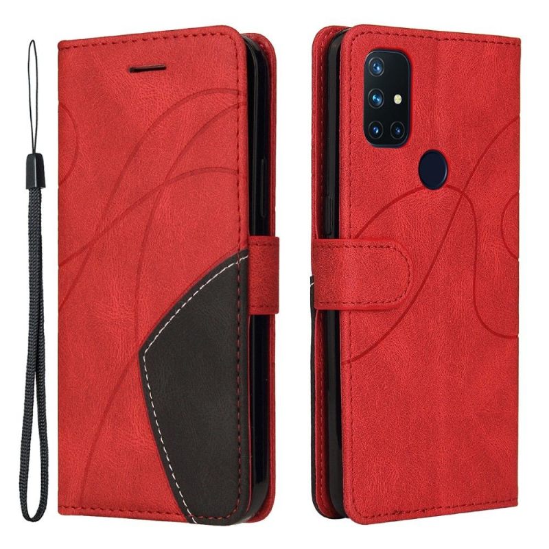 Folio-hoesje voor OnePlus Nord N10 Bicolor Artistiek