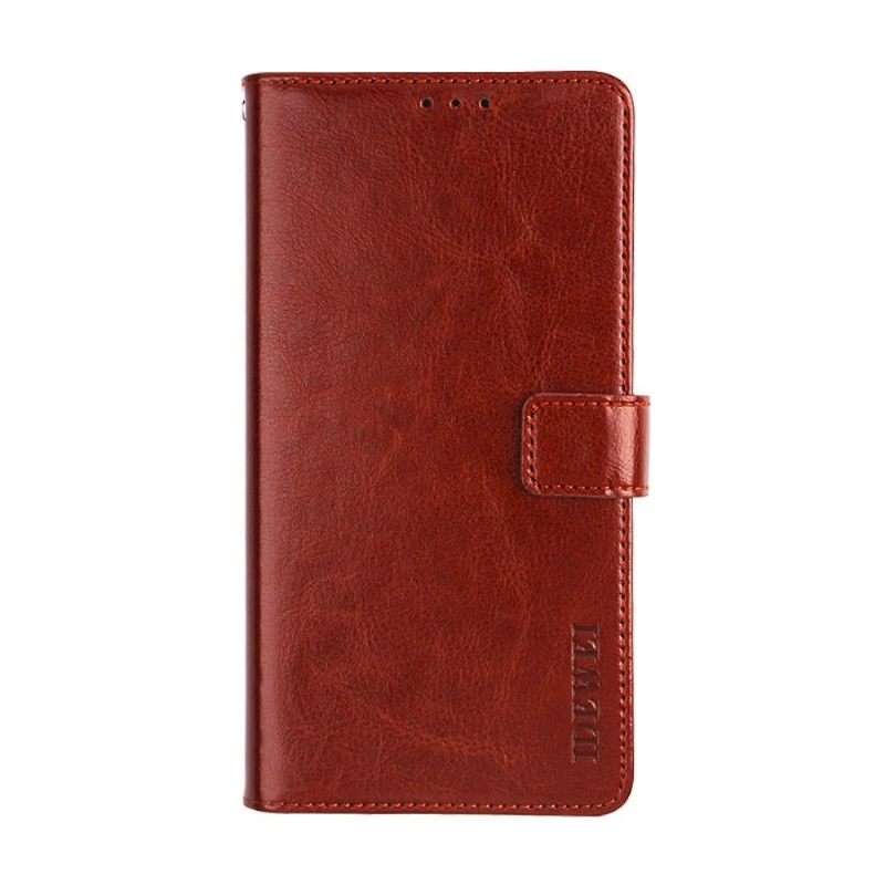 Folio-hoesje voor OnePlus Nord N10 Idewei Folio Ledereffect