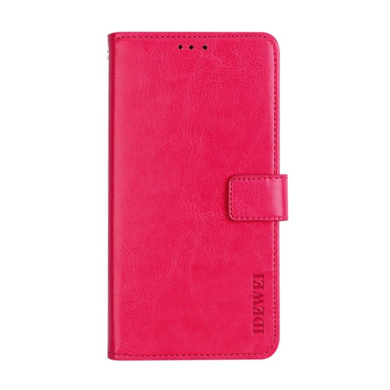 Folio-hoesje voor OnePlus Nord N10 Idewei Folio Ledereffect