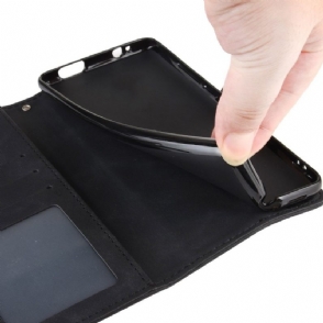 Leren Hoesje voor OnePlus Nord N10 Bescherming Premium Met Kaarthouder