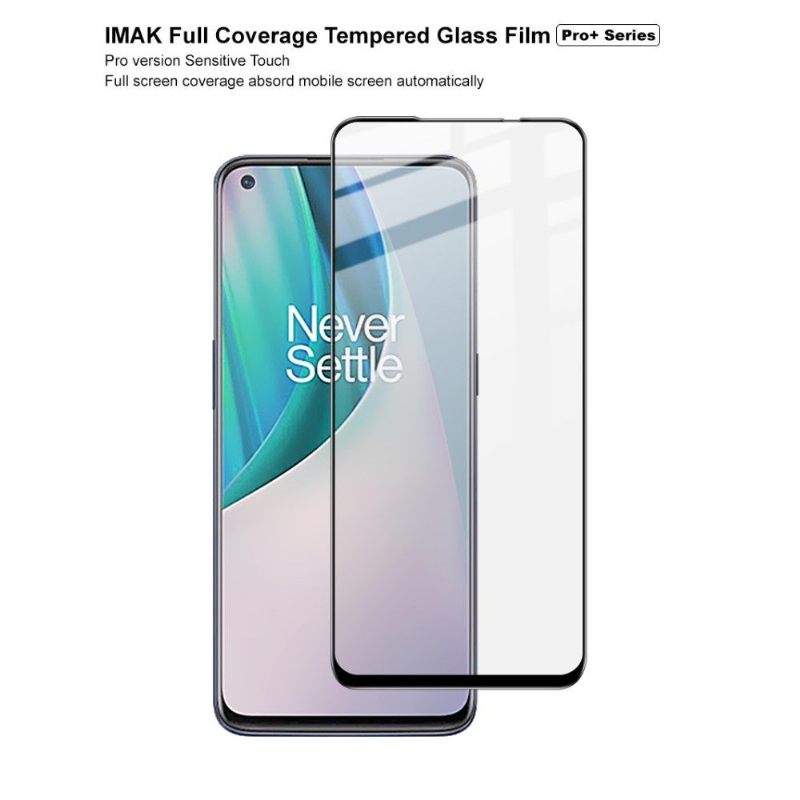 Oneplus Nord N10 Schermbeschermers Van Gehard Glas Op Ware Grootte (2 Stuks)