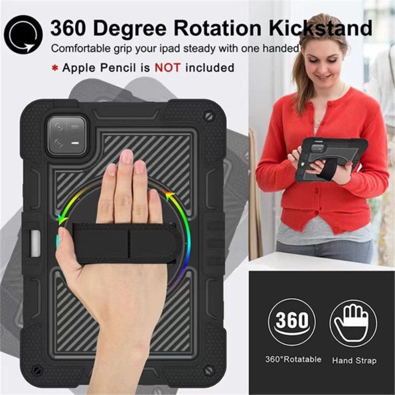 Case Hoesje Xiaomi Pad 6 Pro Telefoonhoesje Ultrasterk Met Schouderriem