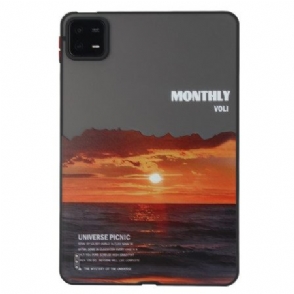 Case Hoesje Xiaomi Pad 6 Pro Telefoonhoesje Zonsondergang