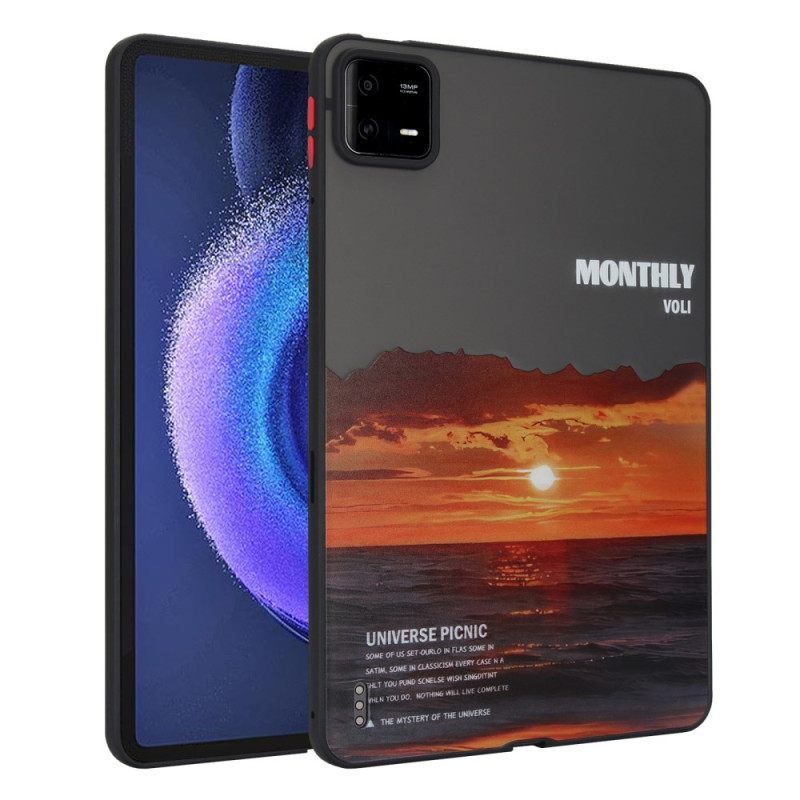 Case Hoesje Xiaomi Pad 6 Pro Telefoonhoesje Zonsondergang