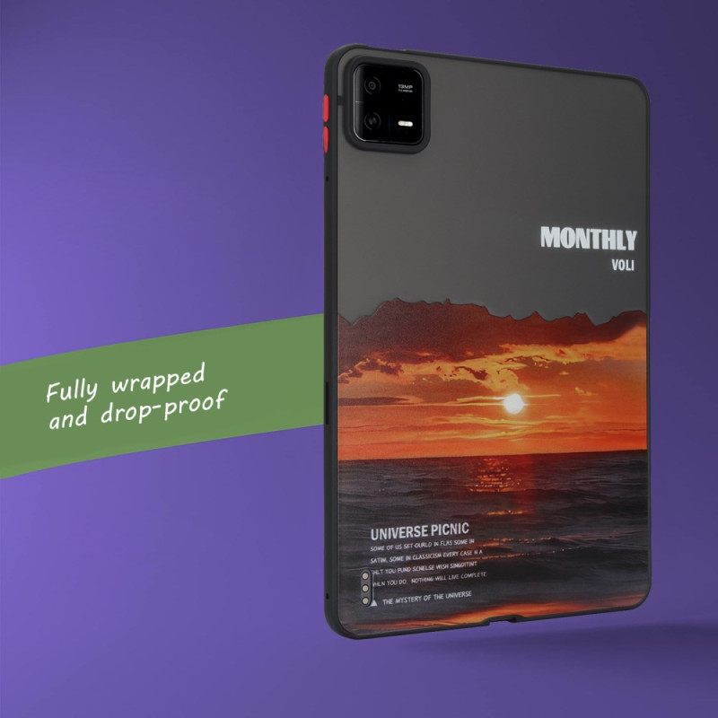 Case Hoesje Xiaomi Pad 6 Pro Telefoonhoesje Zonsondergang