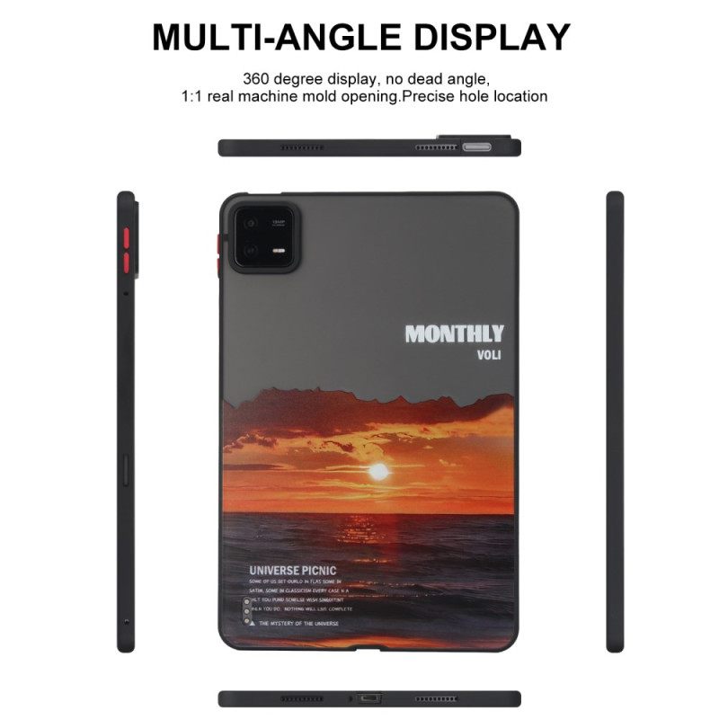 Case Hoesje Xiaomi Pad 6 Pro Telefoonhoesje Zonsondergang