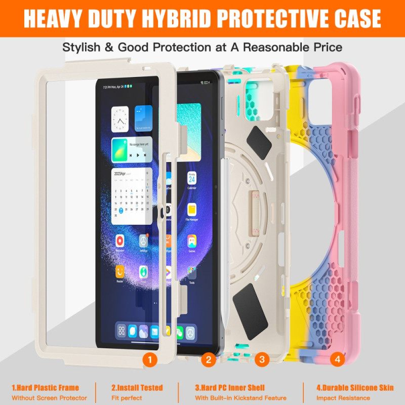 Cover Hoesje Xiaomi Pad 6 Pro Telefoonhoesje Premium Versterkt