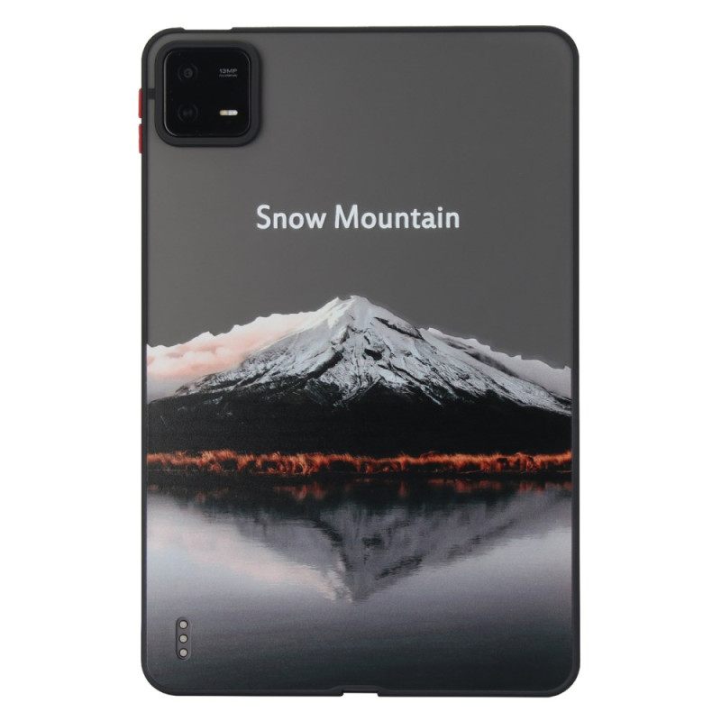 Hoesje Xiaomi Pad 6 Pro Besneeuwde Berg