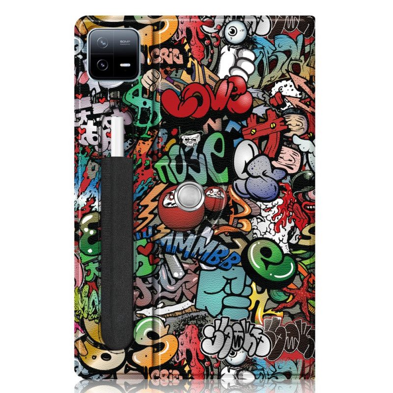 Xiaomi Pad 6 Pro Graffiti Draaibare Stylushouder