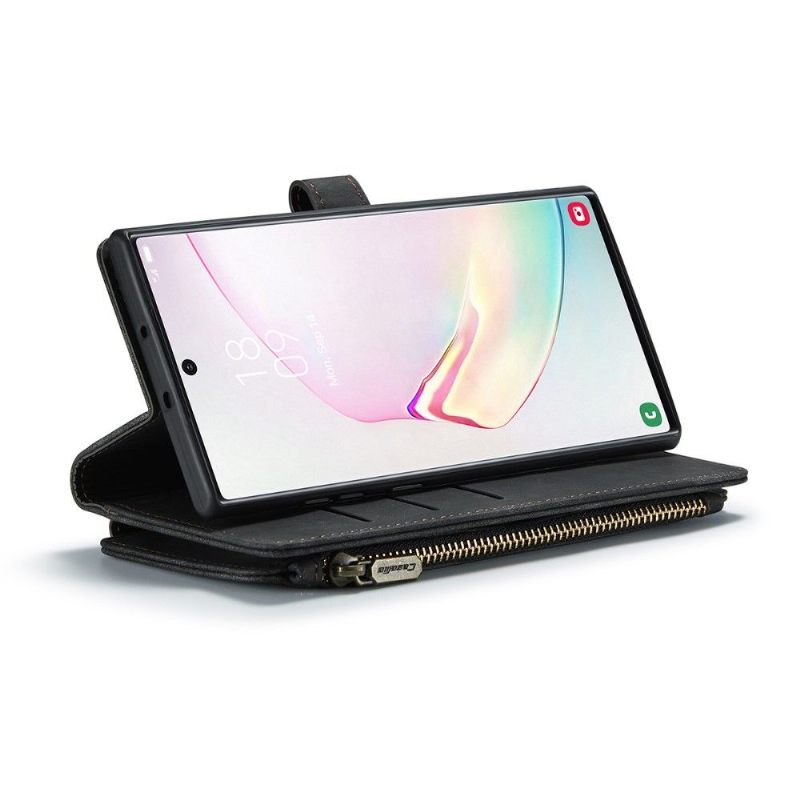 Flip Case voor Samsung Galaxy Note 10+ / Note 10+ 5G C30-serie Kaarthouder