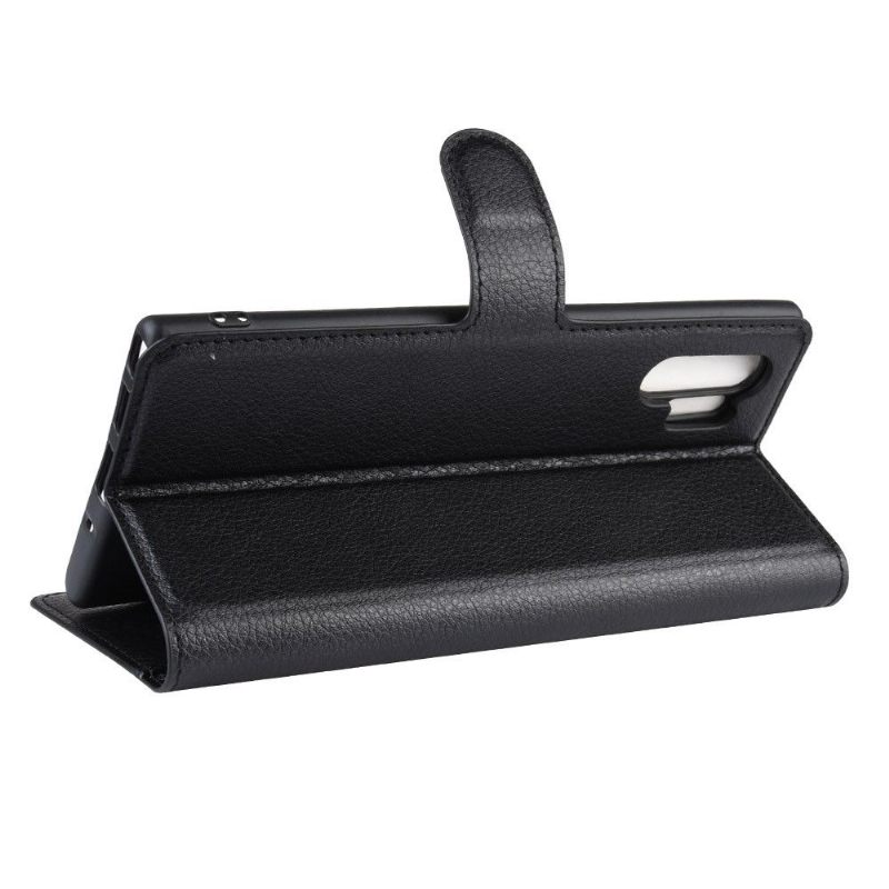 Folio-hoesje voor Samsung Galaxy Note 10+ / Note 10+ 5G Portemonnee Leren Leerstijl
