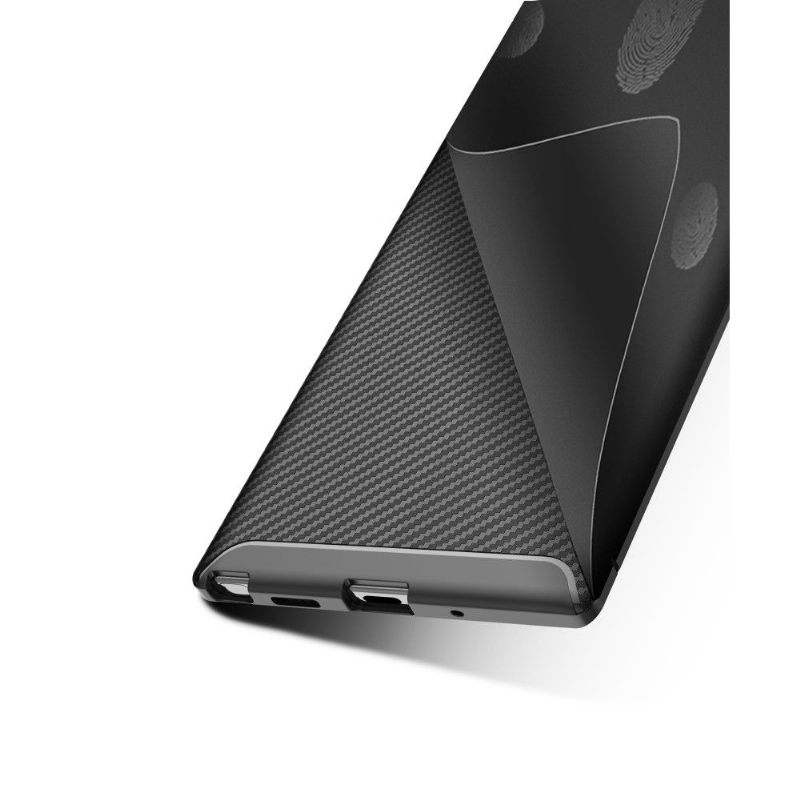 Hoesje voor Samsung Galaxy Note 10+ / Note 10+ 5G Karbon Stijlvol