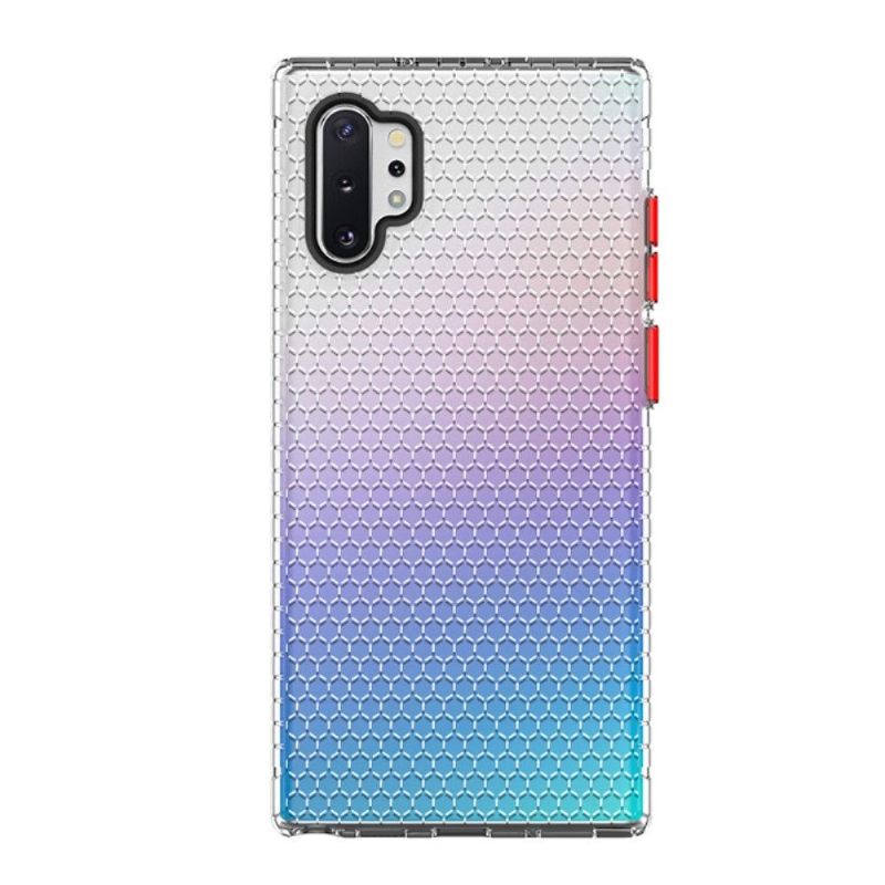 Hoesje voor Samsung Galaxy Note 10+ / Note 10+ 5G Siliconen Honingraat