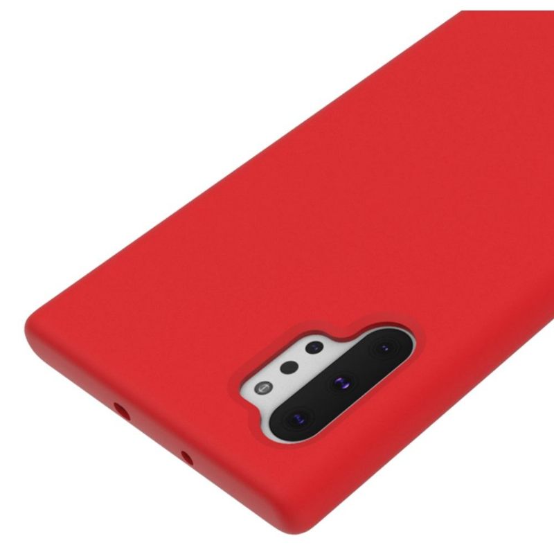 Hoesje voor Samsung Galaxy Note 10+ / Note 10+ 5G Vloeibare Siliconen