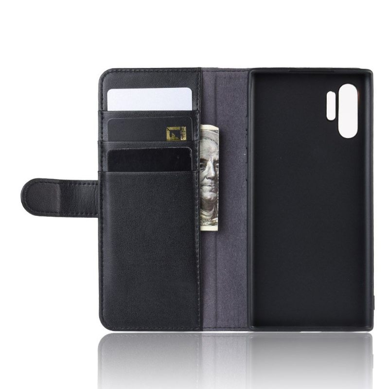 Leren Hoesje voor Samsung Galaxy Note 10+ / Note 10+ 5G Premium Leer
