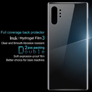 Samsung Galaxy Note 10 Plus - 2 Hydrogel Beschermfolies Aan De Achterkant