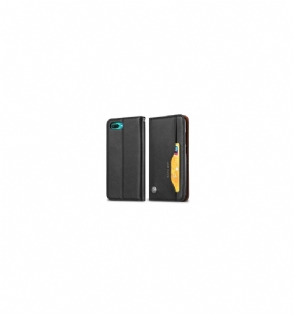 Folio-hoesje voor Honor 10 Leren Stand Case