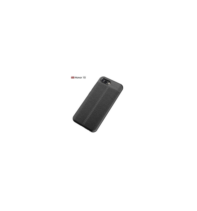 Telefoonhoesje voor Honor 10 Bescherming Litchi-textuur Leerstijl