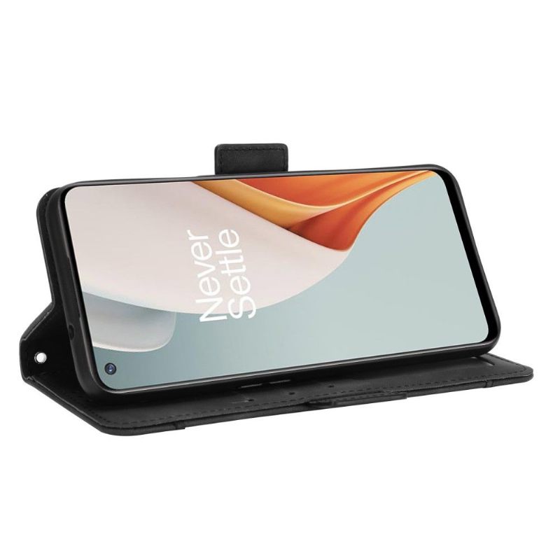 Folio-hoesje voor OnePlus Nord N100 Premium Met Kaarthouder