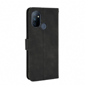 Leren Hoesje voor OnePlus Nord N100 Bescherming Folio-hoesje Kunstleer