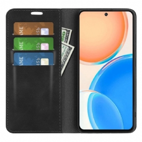 Cover voor Honor X8 Kunstleer Stand Functie