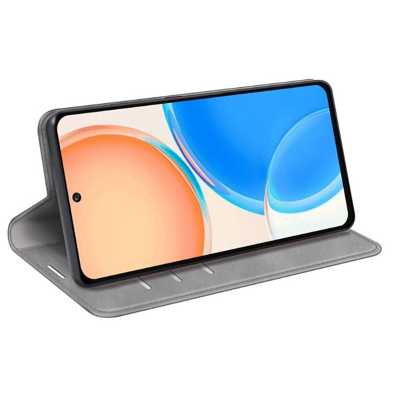 Cover voor Honor X8 Kunstleer Stand Functie