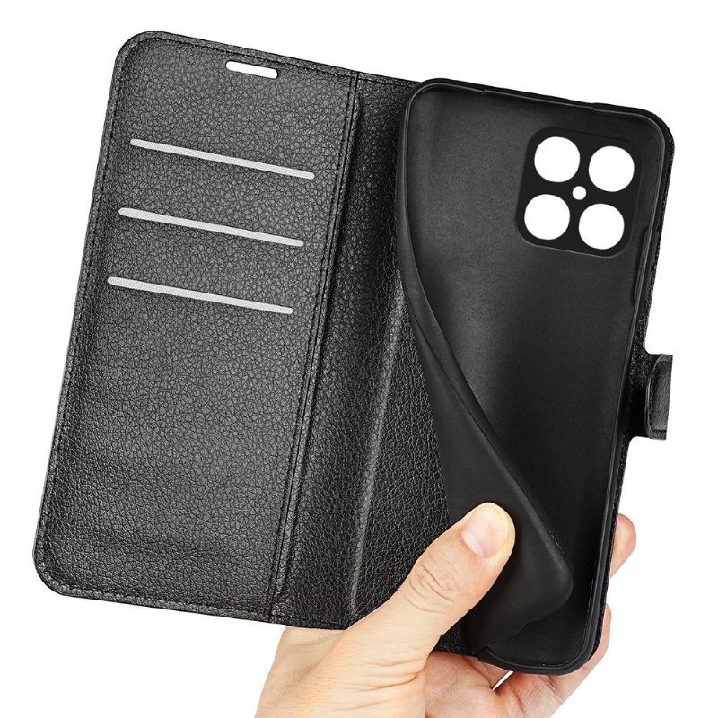 Folio-hoesje voor Honor X8 Portemonnee Leren Leerstijl