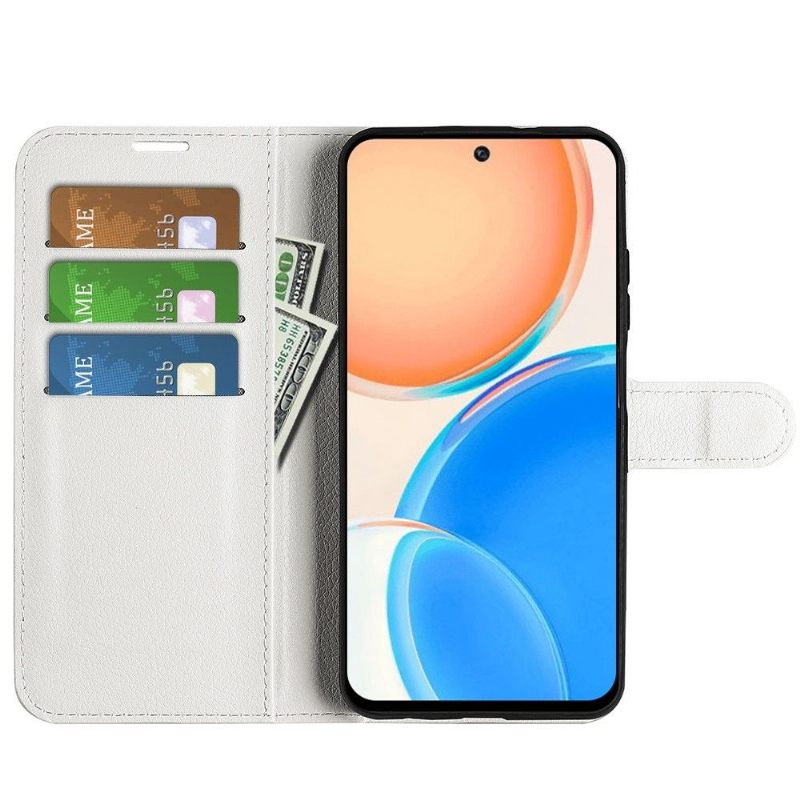 Folio-hoesje voor Honor X8 Portemonnee Leren Leerstijl