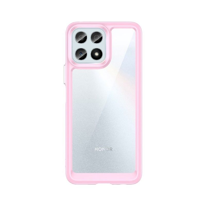 Hoesje voor Honor X8 Doorzichtige Schokbestendige Bumper