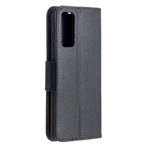 Cover voor Samsung Galaxy S20 FE Folio-hoesje Generfd Leereffect