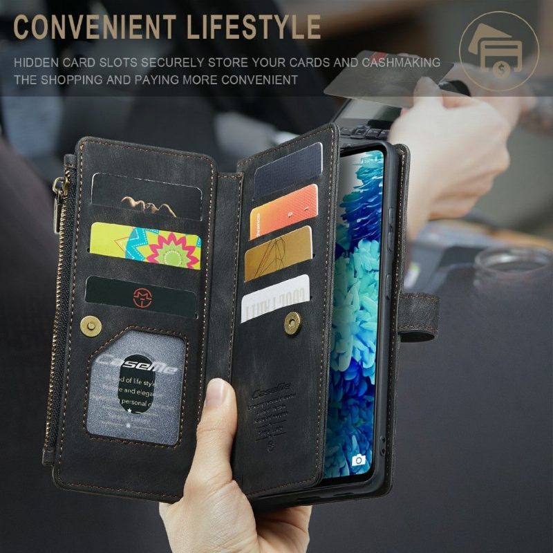Flip Case voor Samsung Galaxy S20 FE Portemonnee Leren Joey