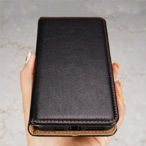Folio-hoesje voor Samsung Galaxy S20 FE Anti-fall Puur Kunstleer