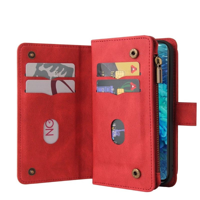 Folio-hoesje voor Samsung Galaxy S20 FE Portemonnee Met Ketting