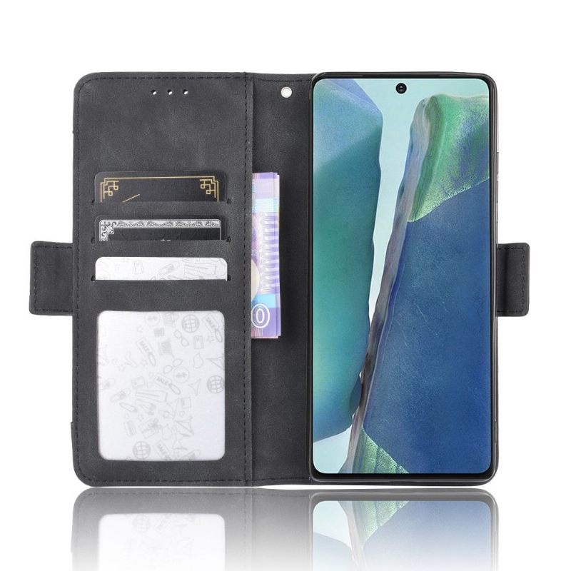 Folio-hoesje voor Samsung Galaxy S20 FE Premium Met Kaarthouder