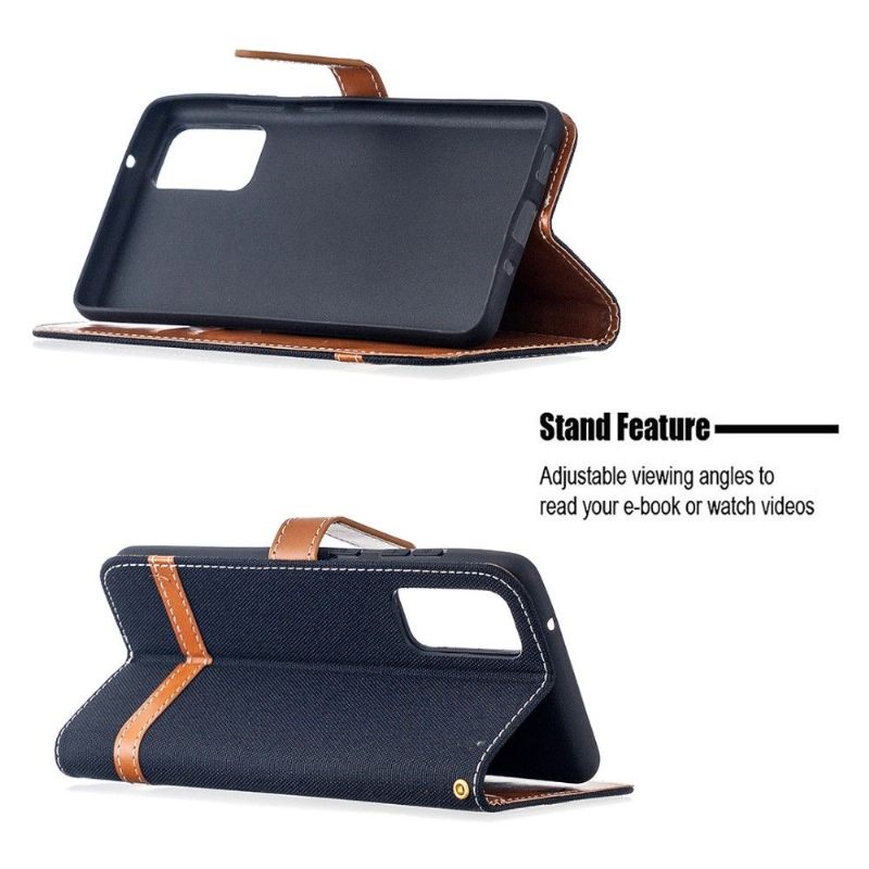 Folio-hoesje voor Samsung Galaxy S20 FE Stoffen Bekleding