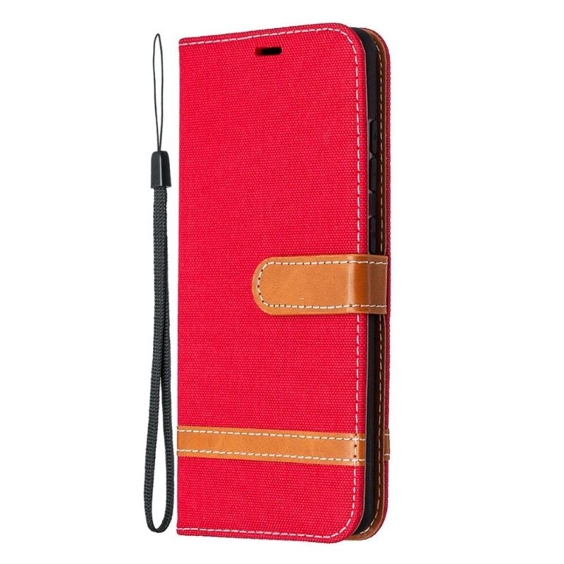 Folio-hoesje voor Samsung Galaxy S20 FE Stoffen Bekleding