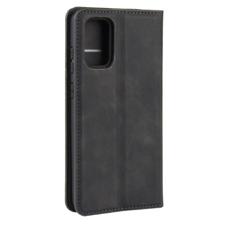Leren Hoesje voor Samsung Galaxy S20 FE Zakelijk Retro Leereffect